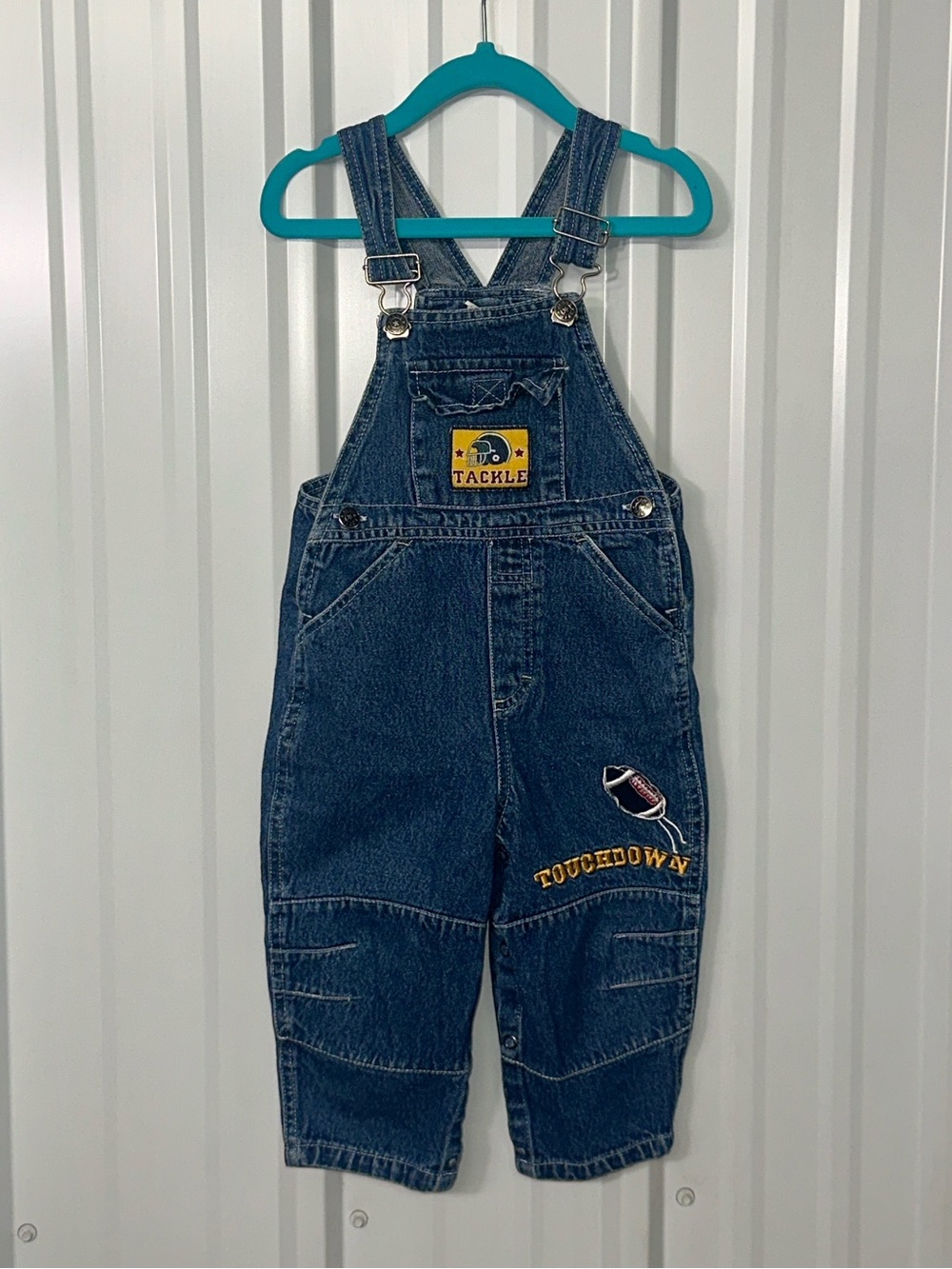 Infant Vintage Denim Bib Overalls Cottagecore Farmcore Classic Baby Jean Romper